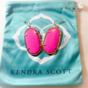 Kendra Scott Pink Danielle Earrings